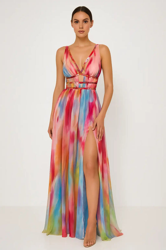 Cara™ Artistic Maxi Dress