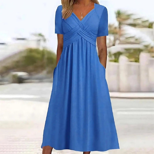 Nirela™ Elegant Midi Dress