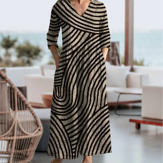 Renata™ Striped Everyday Dress