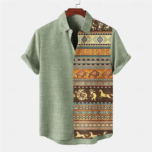 Korvess™ Tribal Print Shirt