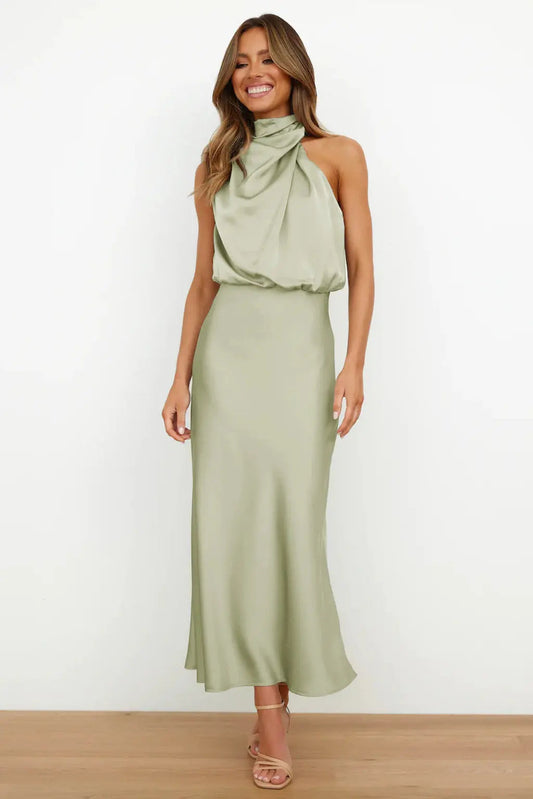 Selene™ Halterneck Long Dress